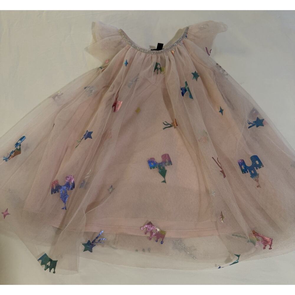 Zunie Girls Pink Tutu Princess Themed Dress Sz 3